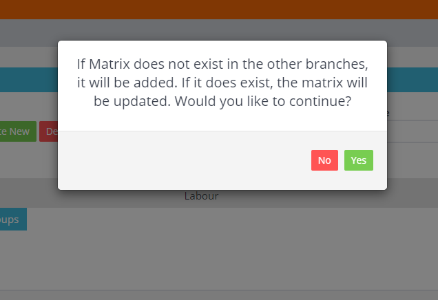 Workshop Software screen showing if the warning asks you if you would like to continue comes up, then click "yes"