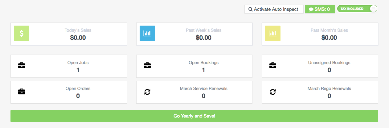 Workshop Software screen showing please note you need to be "admin" user to be able to change your subscriptio...