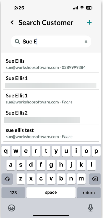 Mobile App Invoice Functionality - Workshop Software