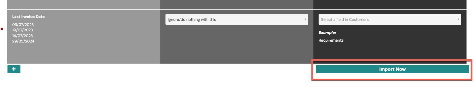 Workshop Software screen showing when you have matched up all your data with the correct workshop software fie...
