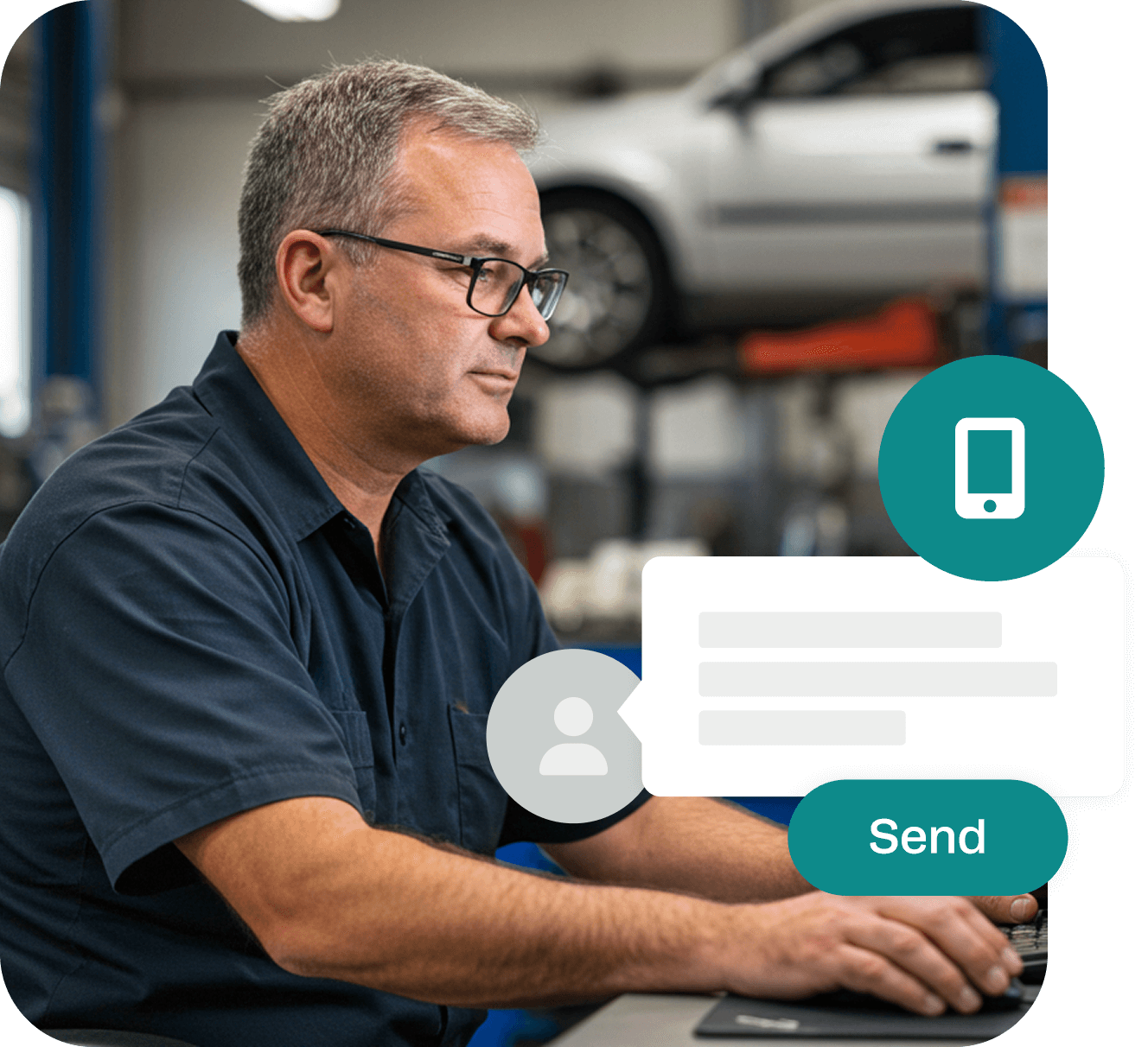 Workshop Software fleet maintenance management dashboard showing vehicle service schedules