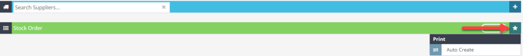 Workshop Software auto create stock order showing action star > select auto create” width=”713″ height=”77″></p>
<p>5. Complete the necessary fields:</p>
<p>Toggle the “Use Current Supplier” option to “Yes” if you’re using the current supplier exclusively.</p>
<p>The “Search by” field should match the supplier you initially selected.</p>
<p>Choose the search item type from the following options: Item type, Description, Location, Group, Brand, or Supplier.</p>
<p>Then, select the start and end ranges accordingly. ( start 00000 End zzzzzzz)</p>
<p>Confirm</p>
<p><img loading=