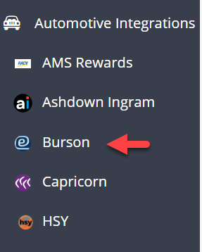 Workshop Software burson automatic invoice feature showing burson integration