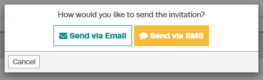 Workshop Software how to invite customers to set up login details to the customer portal showing desired option