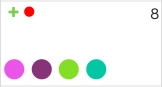 A screenshot of a single cell from the Booking Diary's monthly view, each mechanic's time bubble is full.