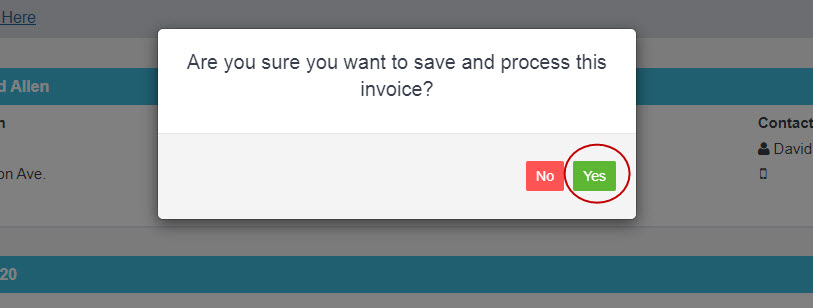 Workshop Software screen showing once you have finished the job and would like to finalize it, please scroll d...