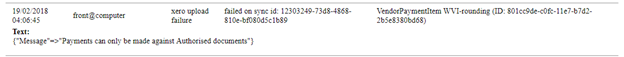 Workshop Software screen showing go into the vendor (supplier)/ customer profile, found in the error where the...