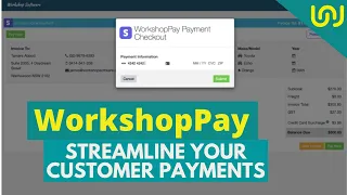 WorkshopPay. Get paid faster with WorkshopPay powered by Stripe.