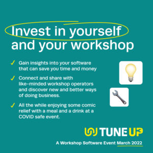 TuneUp2022 Invest in Yourself. A Workshop Software Event.