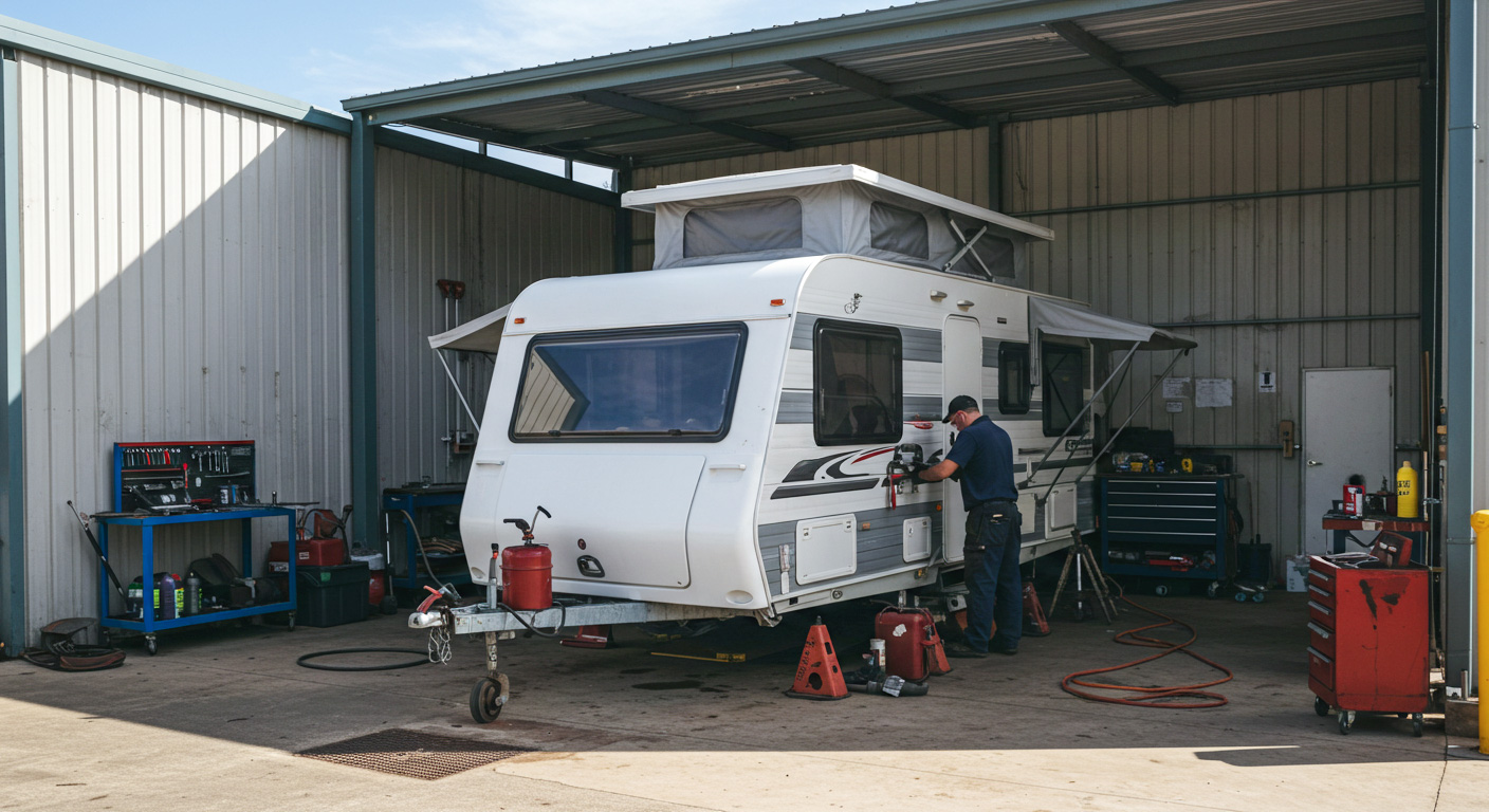 RV repair shop 1